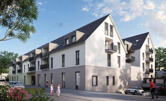 Aussenansicht - Etagenwohnung in 79395 Neuenburg mit 106m² kaufen