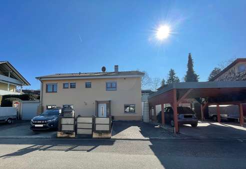 Ansicht von der Straßenseite - Einfamilienhaus in 79599 Wittlingen mit 126m² kaufen