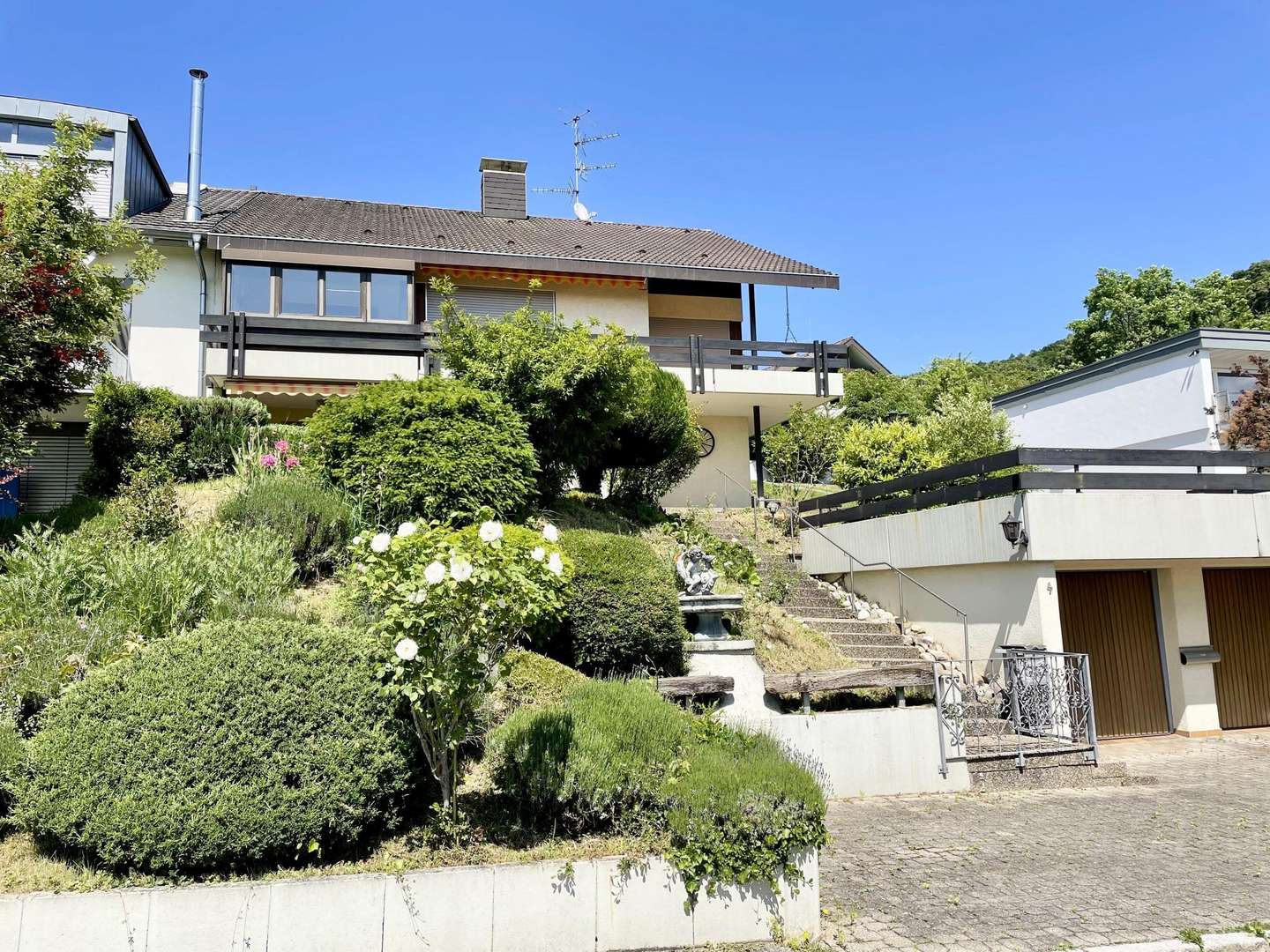 Frontansicht Frontansicht - Doppelhaushälfte in 79639 Grenzach-Wyhlen mit 170m² kaufen