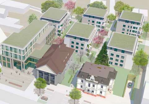Wohnpark außen 1 - Erdgeschosswohnung in 79379 Müllheim mit 76m² mieten