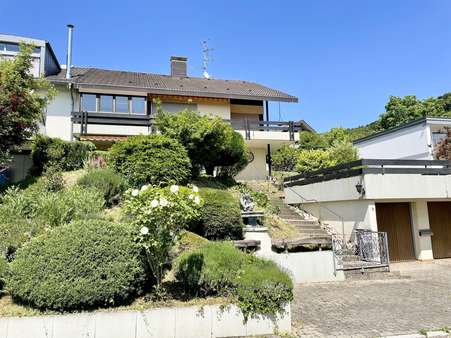 Frontansicht Frontansicht - Doppelhaushälfte in 79639 Grenzach-Wyhlen mit 170m² kaufen