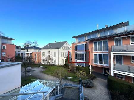 Ansicht von Süden - Etagenwohnung in 79410 Badenweiler mit 131m² kaufen