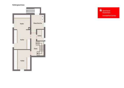Grundriss KG - Zweifamilienhaus in 79713 Bad Säckingen mit 210m² kaufen