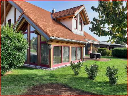 Blick Gebäude, Wintergarten Blick Gebäude, Wintergarten - Einfamilienhaus in 79862 Höchenschwand mit 166m² kaufen