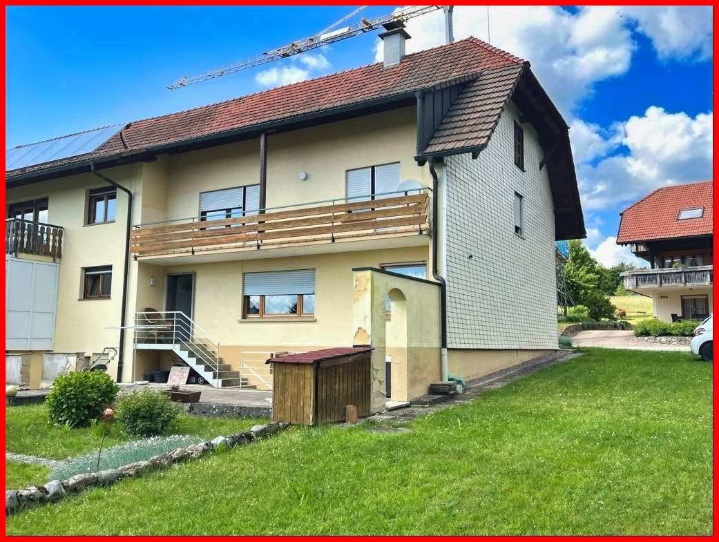 Ansicht Gebäudeteil Rückseite Ansicht Gebäudeteil Rückseite - Doppelhaushälfte in 79809 Weilheim mit 154m² kaufen