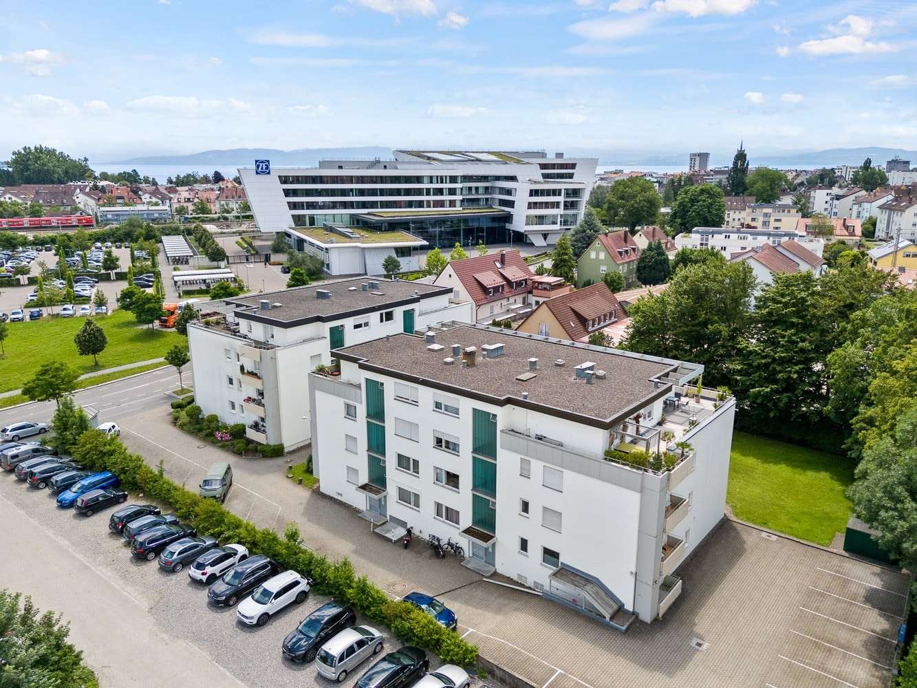 Außenansicht - Erdgeschosswohnung in 88046 Friedrichshafen mit 54m² kaufen