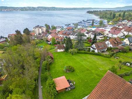 Drohnenaufnahme - Grundstück in 78465 Konstanz mit 2206m² kaufen