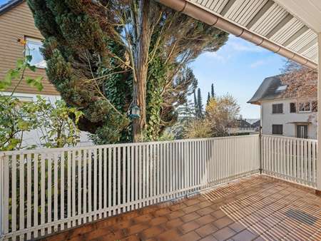 Teilüberdachter Südbalkon - Einfamilienhaus in 88662 Überlingen mit 105m² kaufen