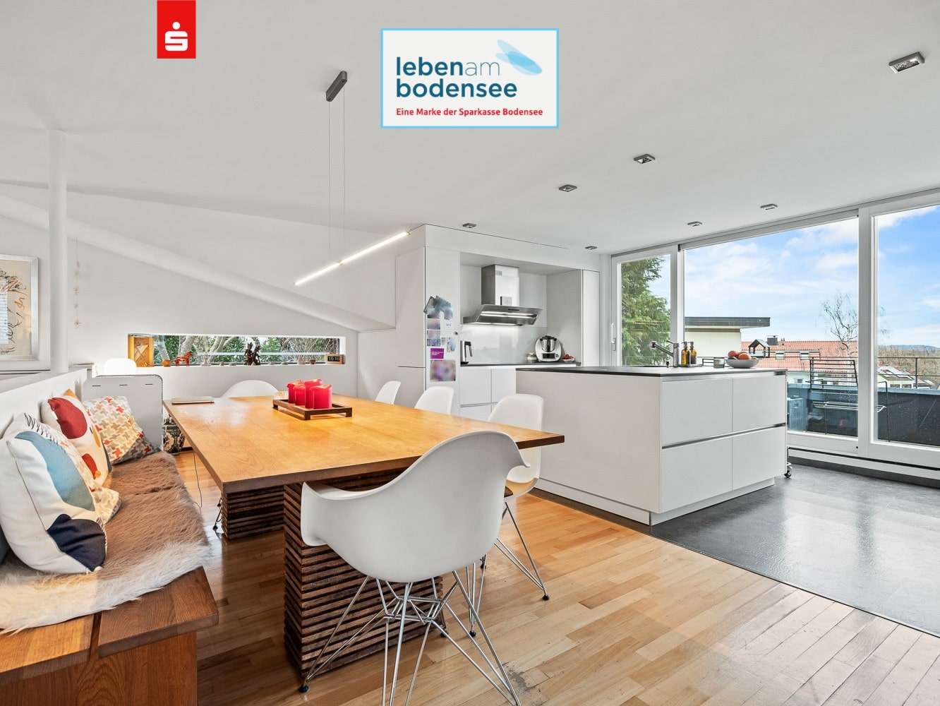 Offene Küche mit Essbereich Offene Küche mit Essbereich - Einfamilienhaus in 78464 Konstanz mit 252m² kaufen