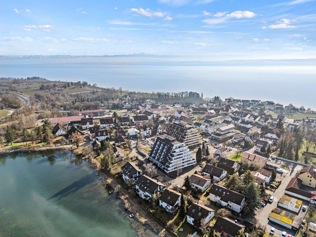 Zwischen Weiher und See