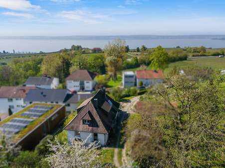 Blick nach Süd-Westen - Zweifamilienhaus in 88719 Stetten mit 145m² kaufen