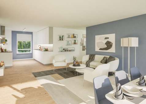 Wohnungsbeispiel - Etagenwohnung in 88048 Friedrichshafen mit 46m² kaufen