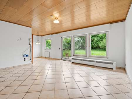 Wohnzimmer - Maisonette-Wohnung in 88682 Salem mit 100m² kaufen