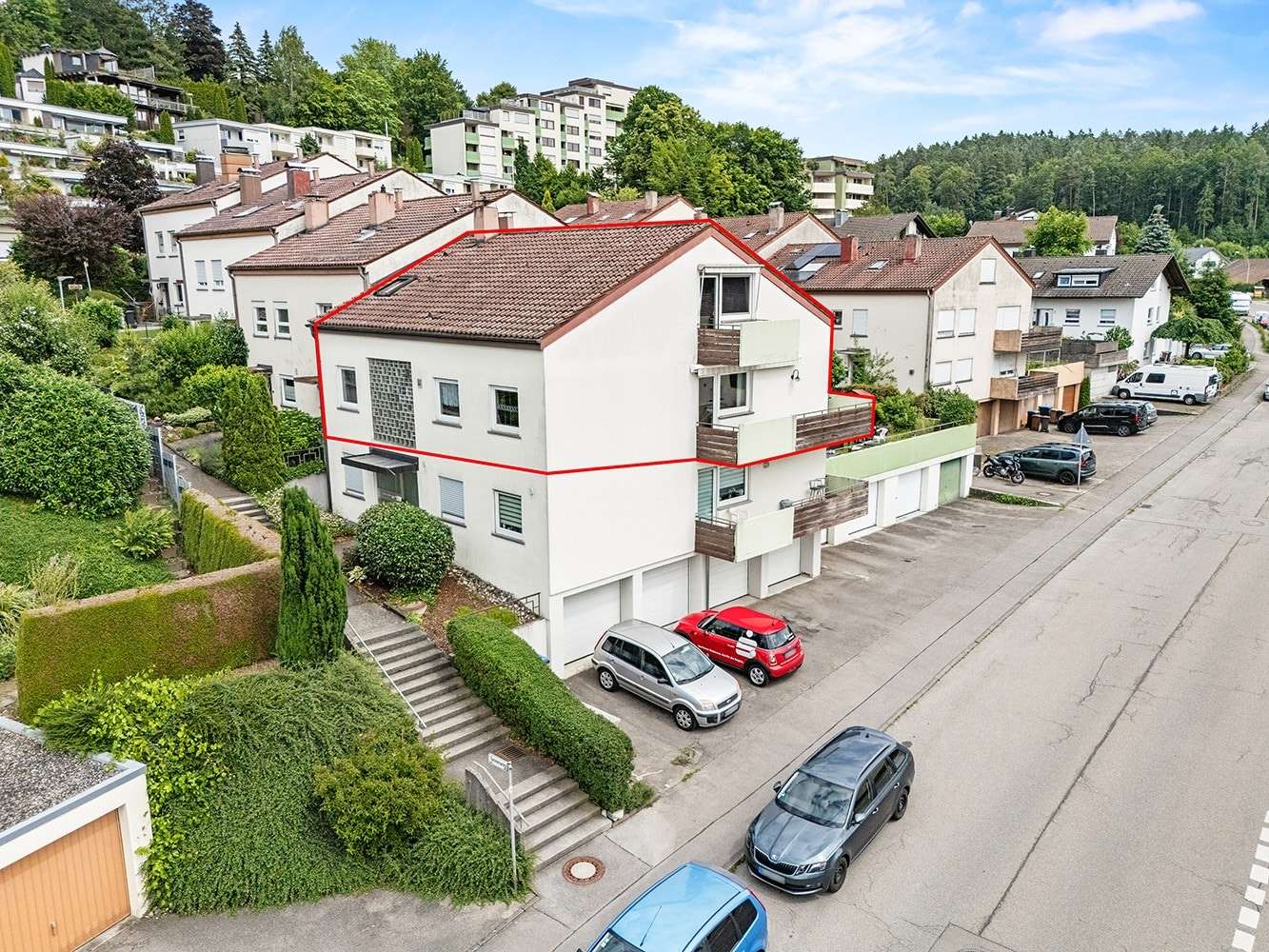 Außenansicht Außenansicht - Etagenwohnung in 88069 Tettnang mit 146m² kaufen