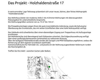 Lage - Etagenwohnung in 88069 Tettnang mit 72m² kaufen
