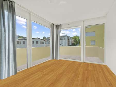 Wohnzimmer Wohnzimmer - Etagenwohnung in 78467 Konstanz mit 68m² kaufen