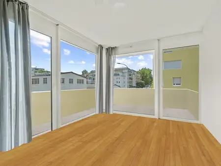 Moderne 3- Zimmerwohnung mit Süd-West-Balkon und TG-Stellplatz