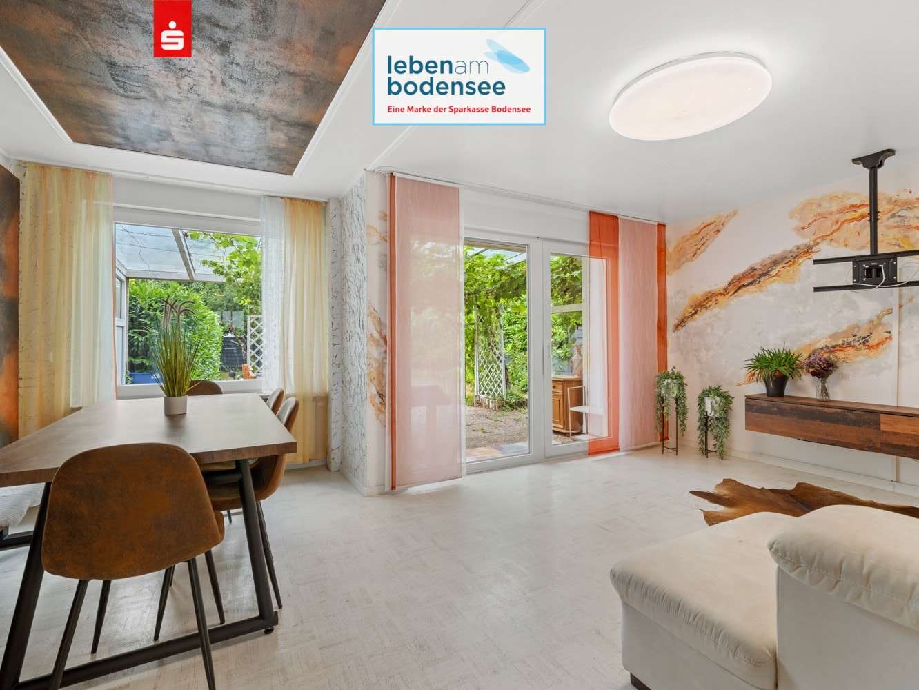 Wohn-Ess-Bereich Erdgeschoss - Reiheneckhaus in 88045 Friedrichshafen mit 100m² kaufen