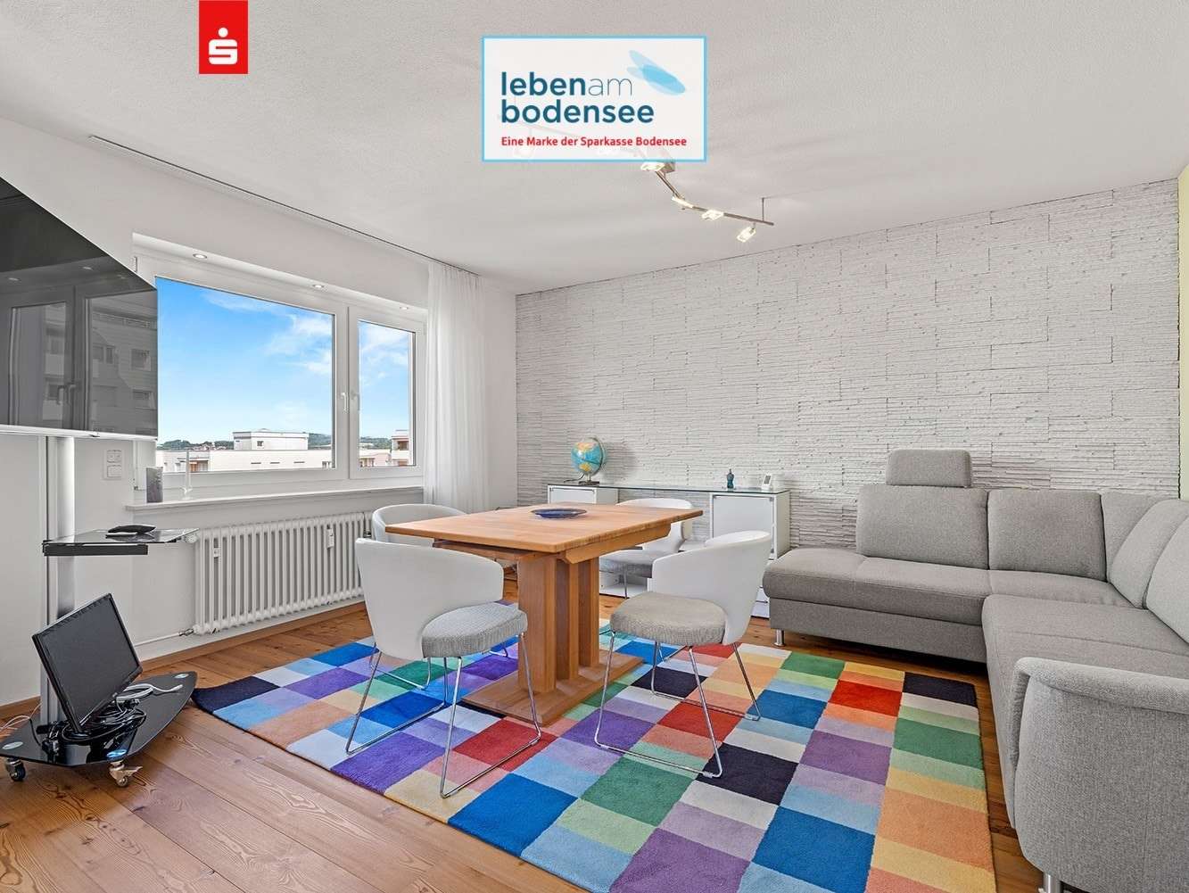 Schick Wohnen - Etagenwohnung in 88662 Überlingen mit 60m² kaufen