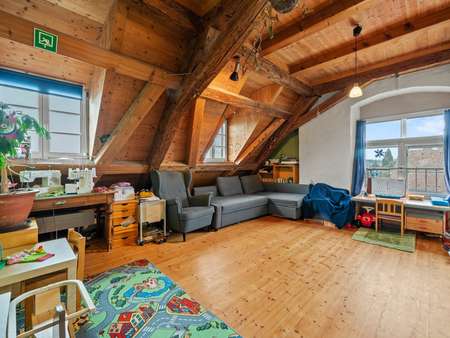 DG - Wohnzimmer DG - Wohnzimmer - Etagenwohnung in 78479 Reichenau mit 212m² kaufen