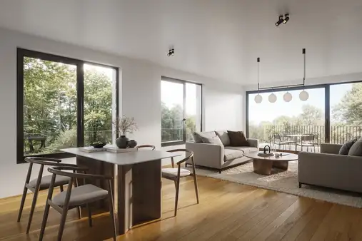 Nachhaltig, modern, zentral - 3 Zimmer Neubauwohnung mit Garten