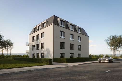 Visualisierung Baukörper - Erdgeschosswohnung in 78462 Konstanz mit 89m² kaufen