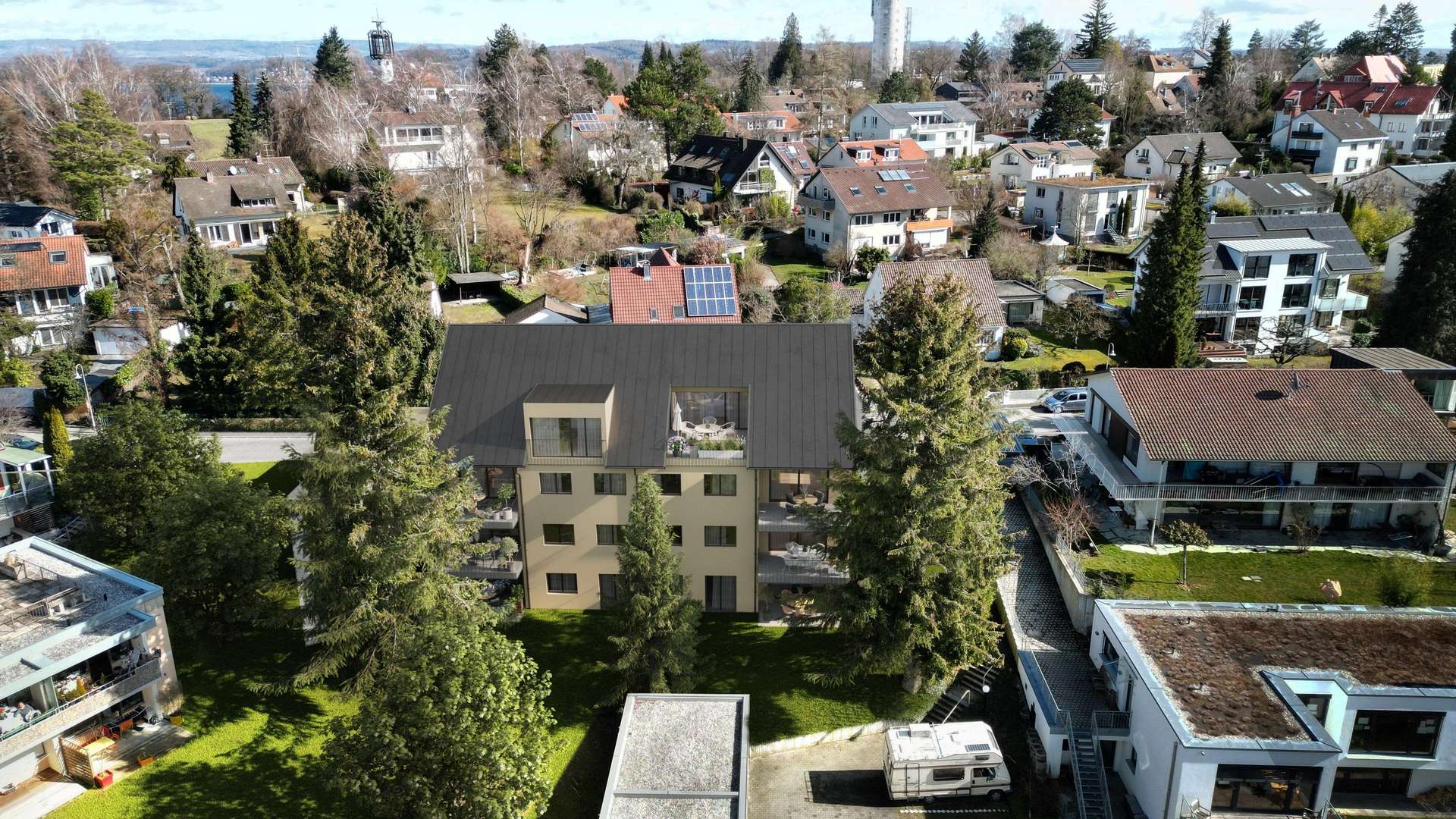 Visualisierung Ansicht - Penthouse-Wohnung in 78464 Konstanz mit 154m² kaufen