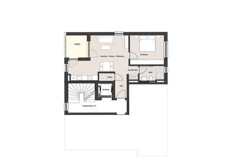 Wohnung 12 - 1. OG Haus D Wohnung 12 - 1. OG Haus D - Etagenwohnung in 88085 Langenargen mit 54m² kaufen
