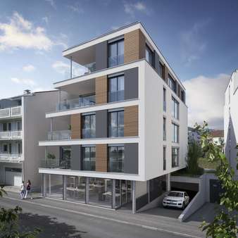 Aussenansicht - Etagenwohnung in 88045 Friedrichshafen mit 72m² kaufen