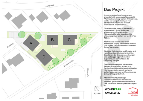 Lageplan - Etagenwohnung in 88085 Langenargen mit 49m² kaufen