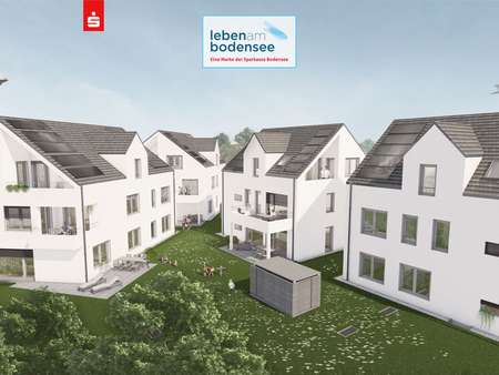 Visualisierung Neubauprojeklt Wohnpark Amselweg Visualisierung Neubauprojeklt Wohnpark Amselweg - Etagenwohnung in 88085 Langenargen mit 49m² kaufen