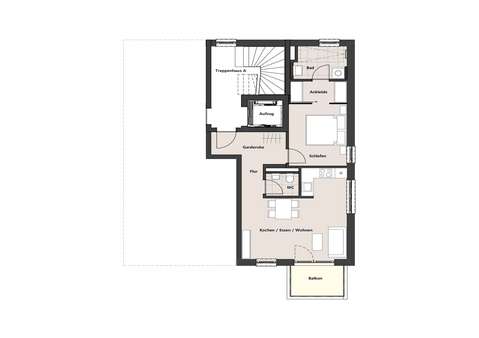 Wohnung 2 - 1. OG Haus A - Etagenwohnung in 88085 Langenargen mit 55m² kaufen