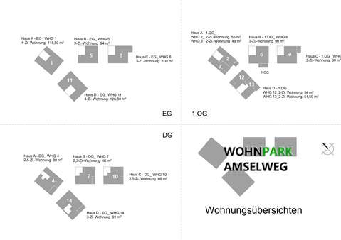 Wohnungsübersicht gesamt Wohnungsübersicht gesamt - Etagenwohnung in 88085 Langenargen mit 49m² kaufen
