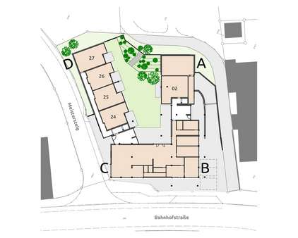 Übersichtsplan EG Übersichtsplan EG - Büro in 88069 Tettnang mit 313m² kaufen