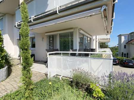Balkon und Terrasse - Erdgeschosswohnung in 88709 Meersburg mit 78m² kaufen