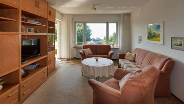 Wohnzimmer - Etagenwohnung in 88090 Immenstaad mit 98m² kaufen