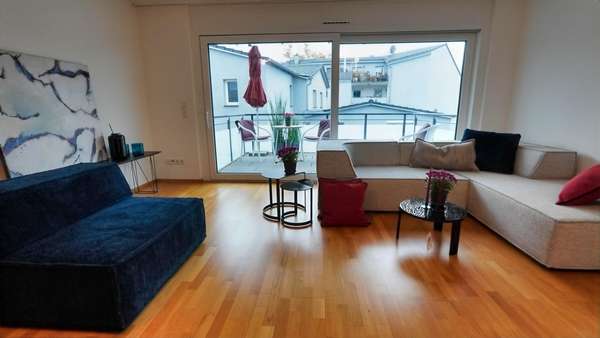 Blick von der Küche  - Etagenwohnung in 78315 Radolfzell mit 68m² kaufen