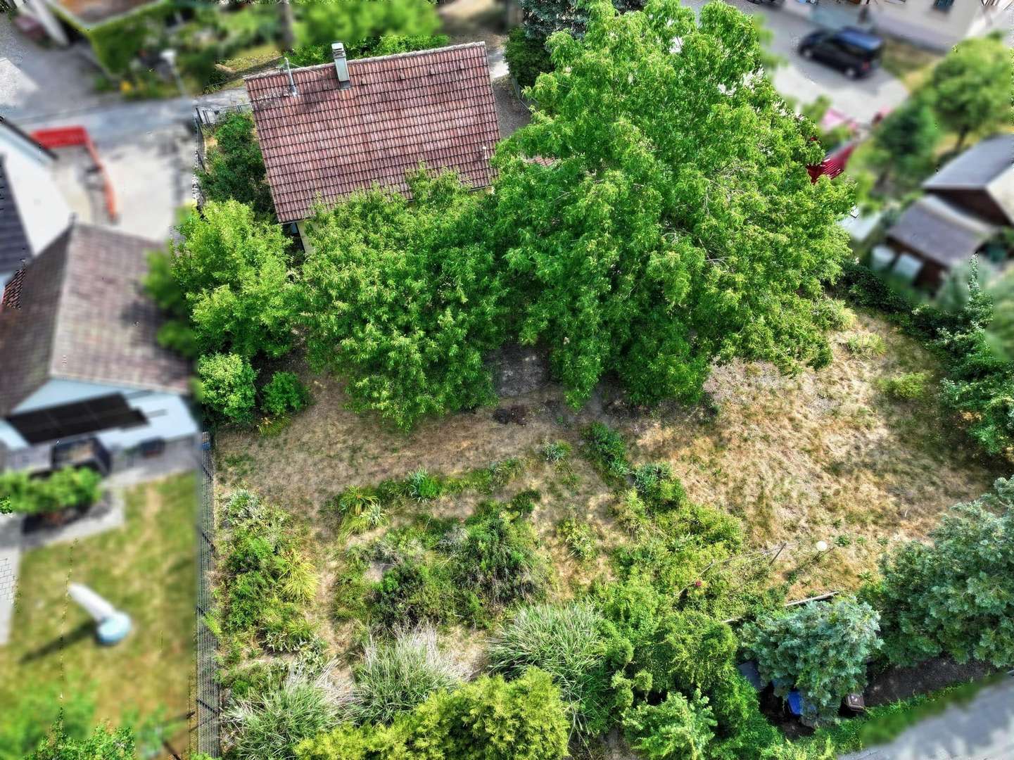Vogelperspektive Vogelperspektive - Grundstück in 88682 Salem mit 781m² kaufen