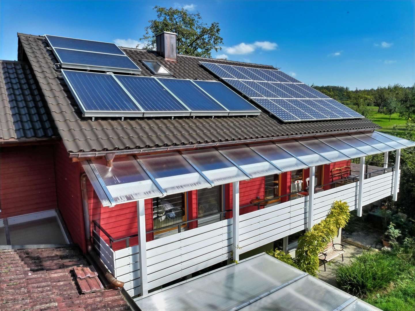 Südansicht  - Einfamilienhaus in 88682 Salem mit 140m² kaufen