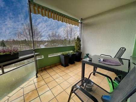 Balkon mit schöner Aussicht - Etagenwohnung in 78050 Villingen-Schwenningen mit 89m² kaufen