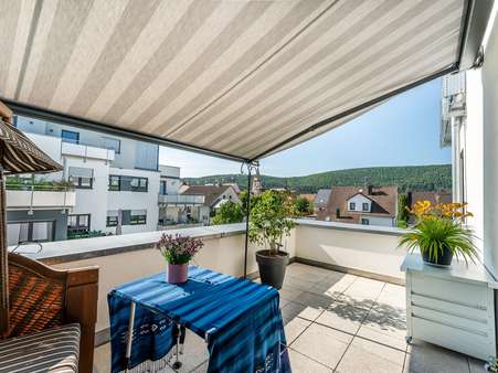 Terrasse Terrasse - Etagenwohnung in 78187 Geisingen mit 85m² kaufen