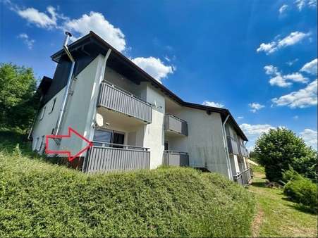 Rückansicht - Souterrain-Wohnung in 78136 Schonach mit 43m² kaufen