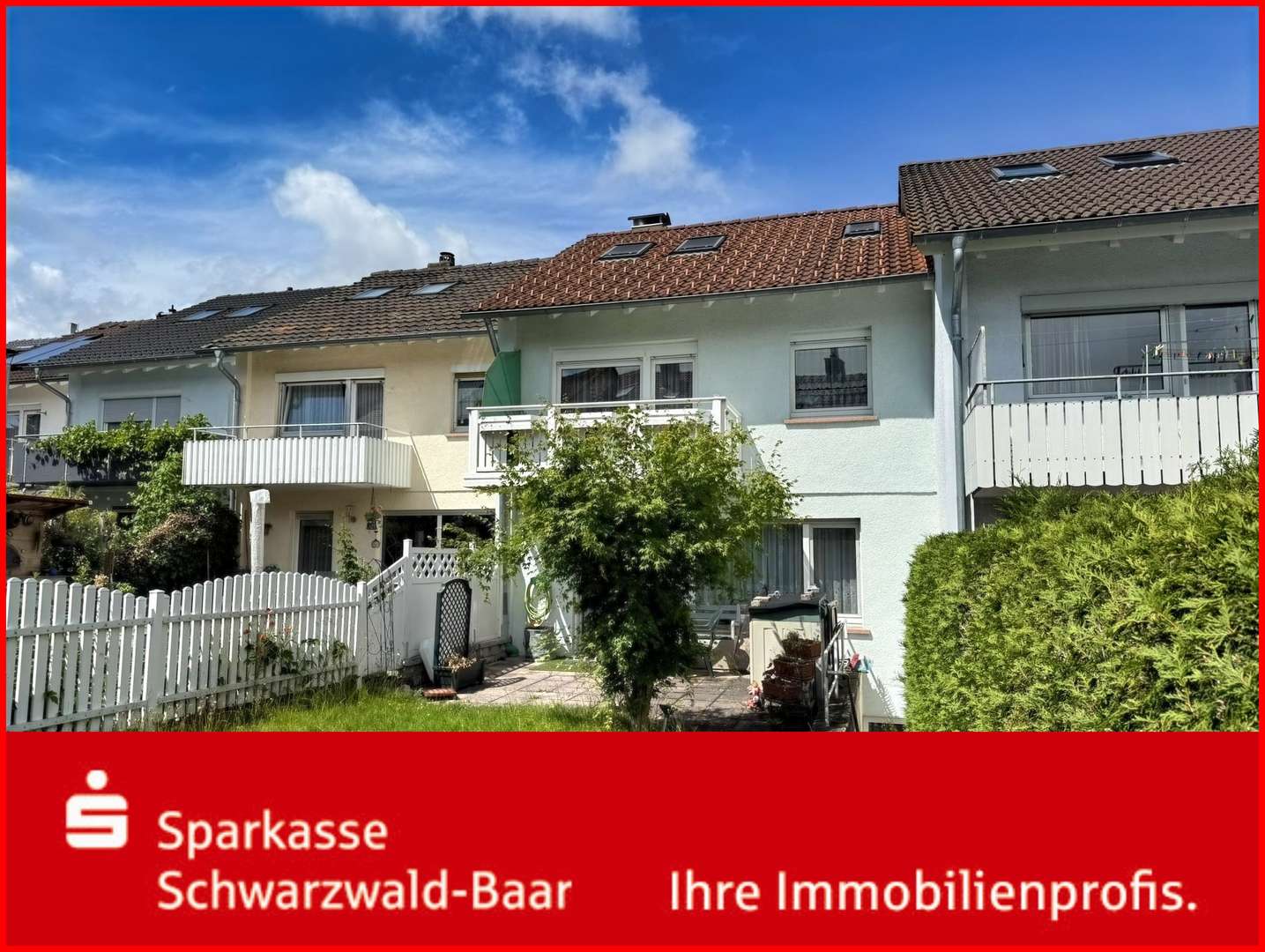 Rückansicht 2 Rückansicht 2 - Reihenmittelhaus in 78050 Villingen-Schwenningen mit 125m² kaufen