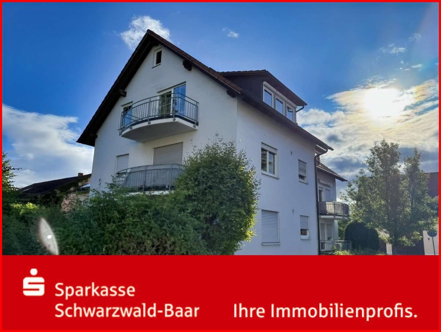 Seitenansicht Seitenansicht - Etagenwohnung in 78073 Bad Dürrheim mit 58m² kaufen