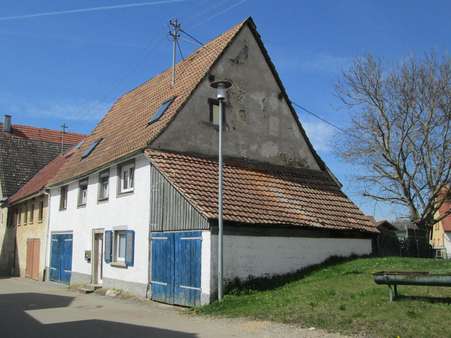 Ansicht Giebel - Einfamilienhaus in 78187 Geisingen mit 133m² kaufen