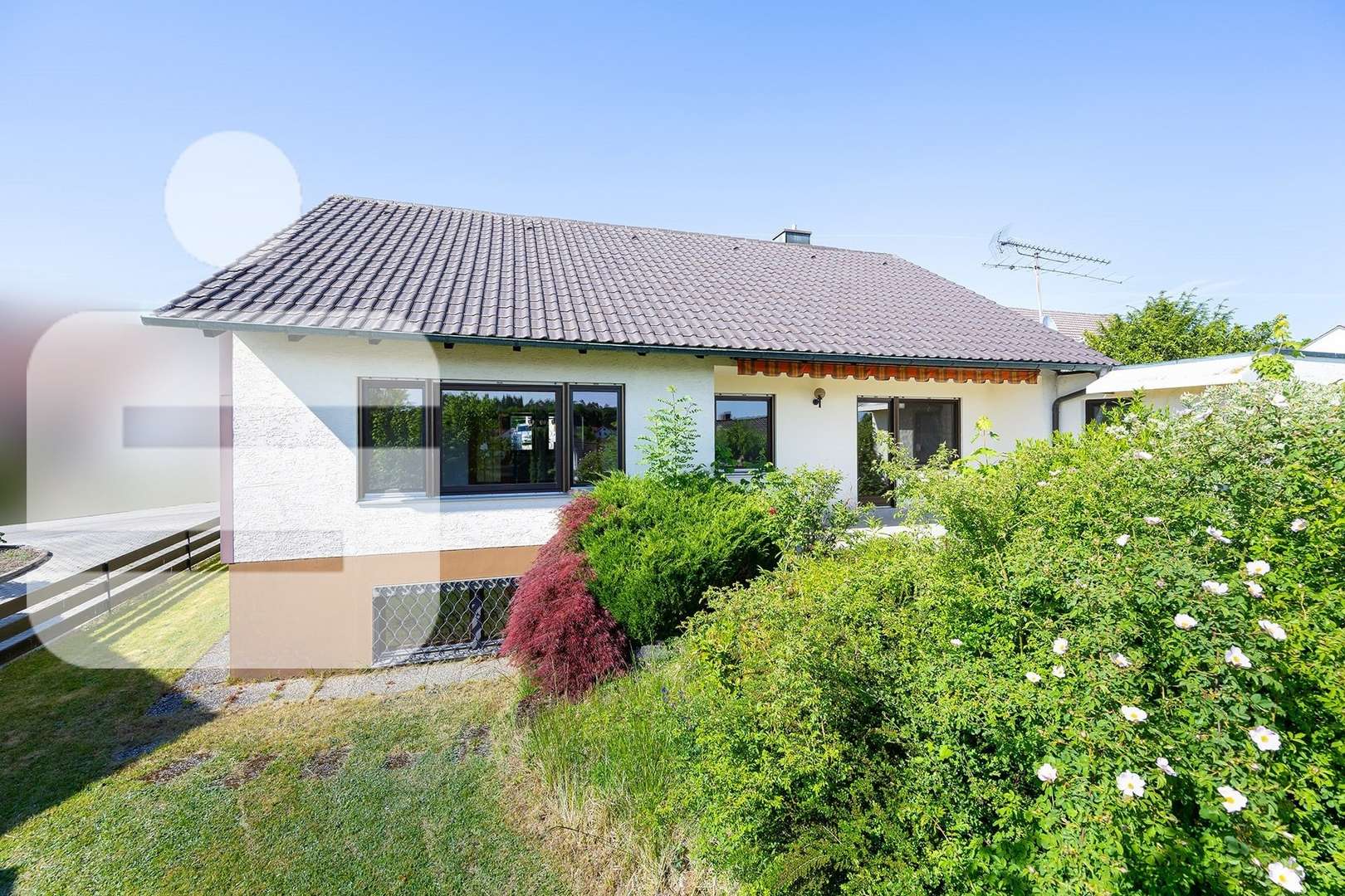 Hausansicht Süden/Gartenbereich - Einfamilienhaus in 85405 Nandlstadt mit 134m² kaufen