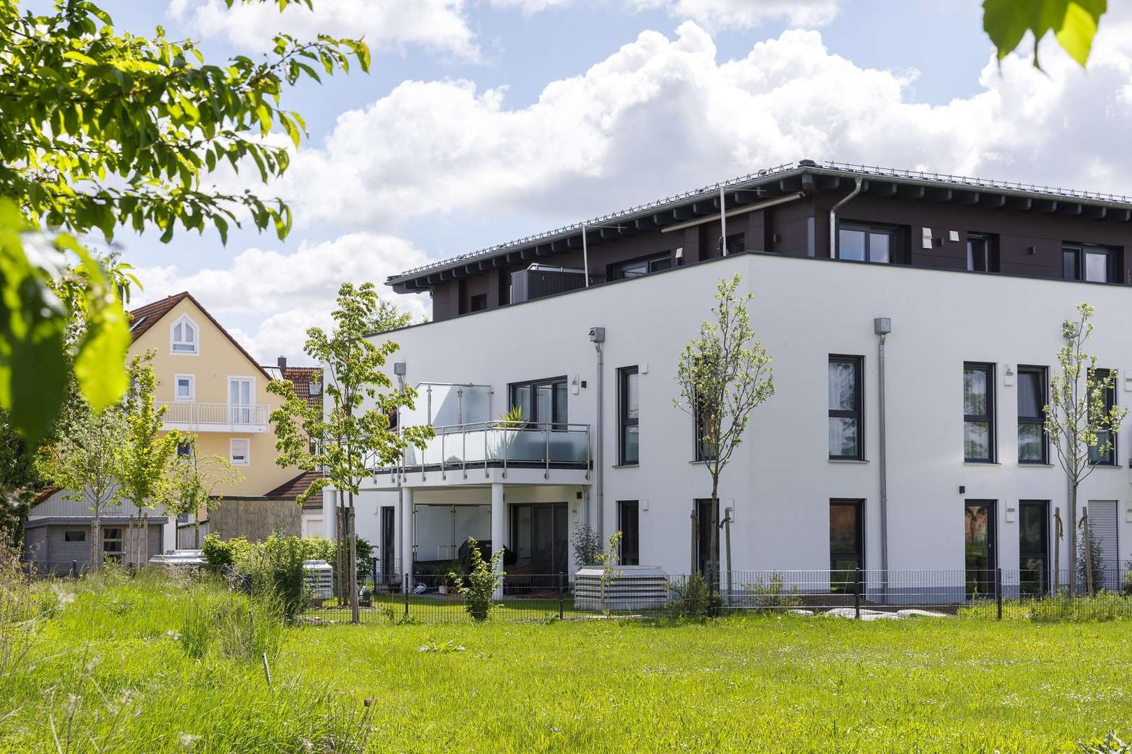 Außenansicht Außenansicht - Penthouse-Wohnung in 85399 Hallbergmoos mit 82m² kaufen