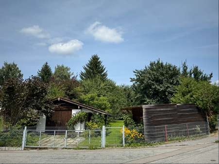 Einfahrt Grundstück - Grundstück in 85405 Nandlstadt mit 604m² kaufen