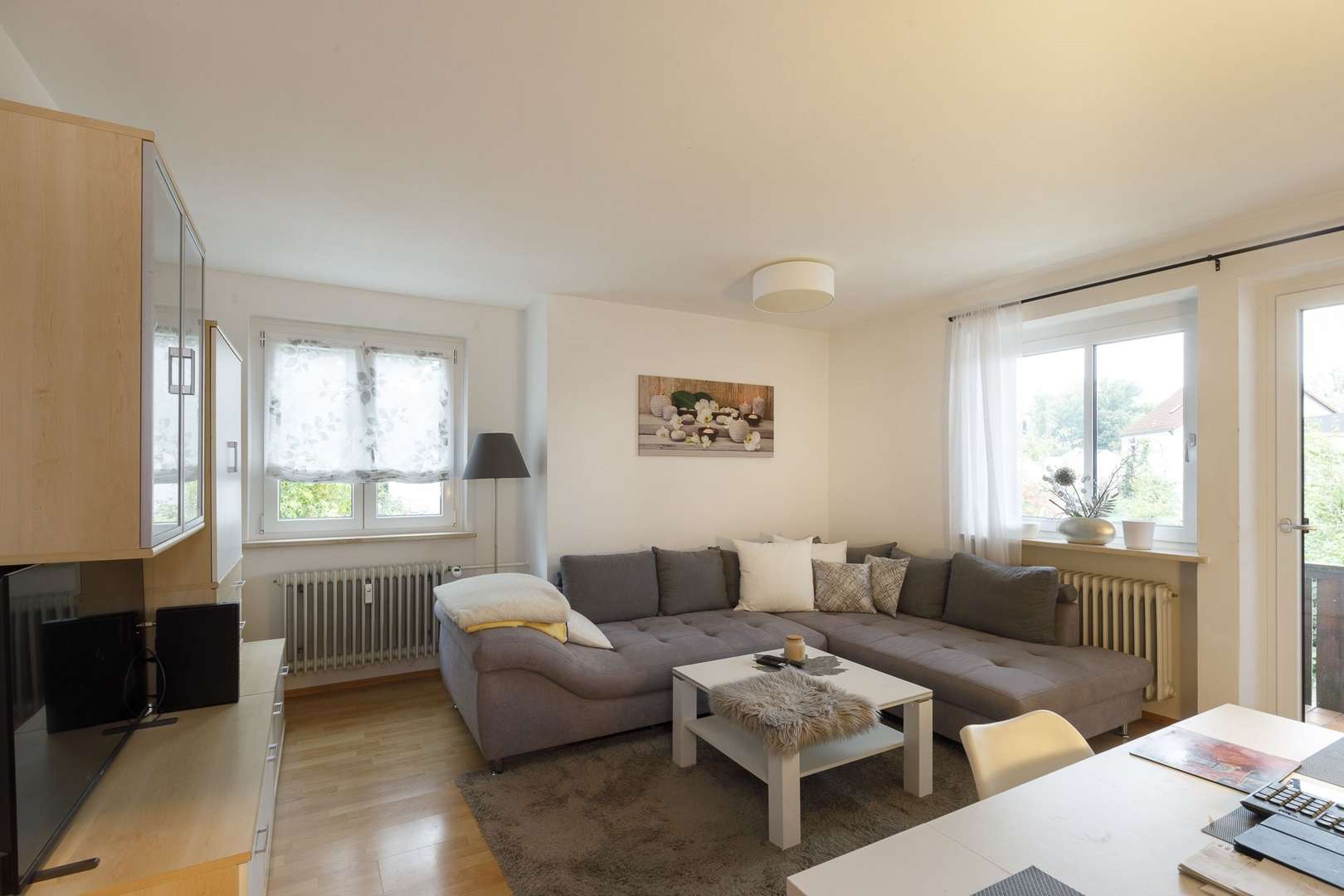 Wohn- und Essbereich - Erdgeschosswohnung in 85356 Freising, Neustift mit 41m² kaufen
