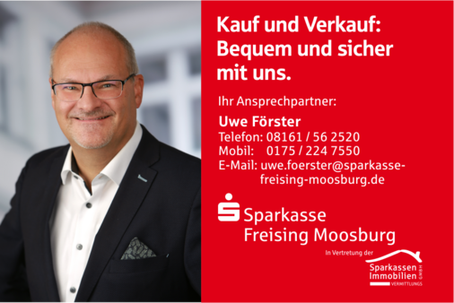 Digitale Visitenkarte Uwe Förster Digitale Visitenkarte Uwe Förster - Appartement in 85356 Freising mit 27m² als Kapitalanlage kaufen
